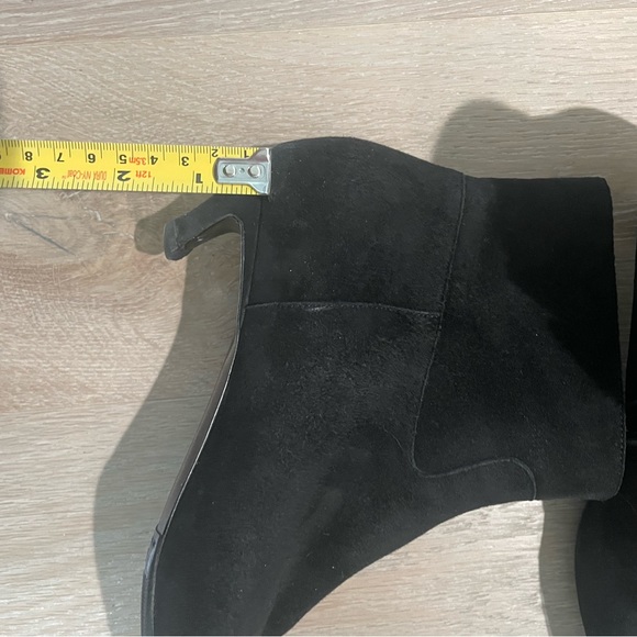 Black Suede Balenciaga Ankle Booties 39.5 - Picture 4 of 8